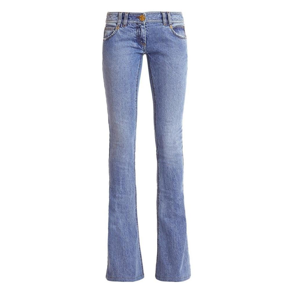 Balmain - Monogram Low-Rise Jeans - FR 44